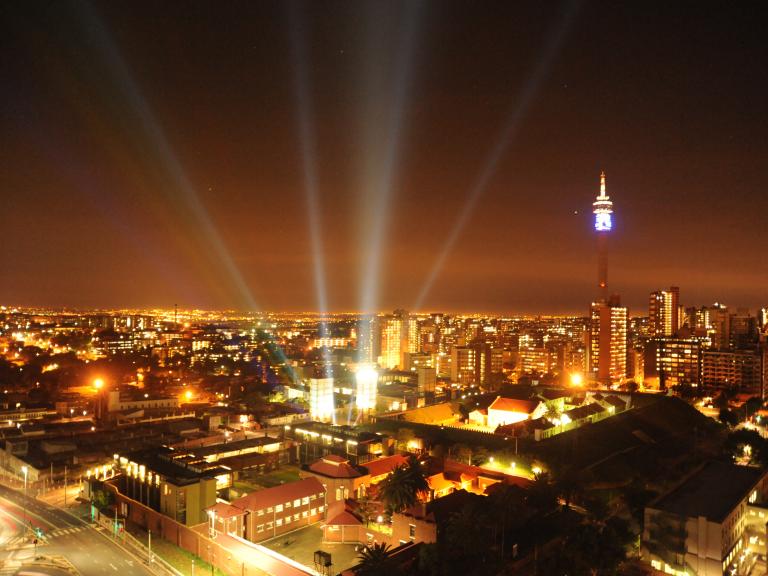 Vue de Johannesburg