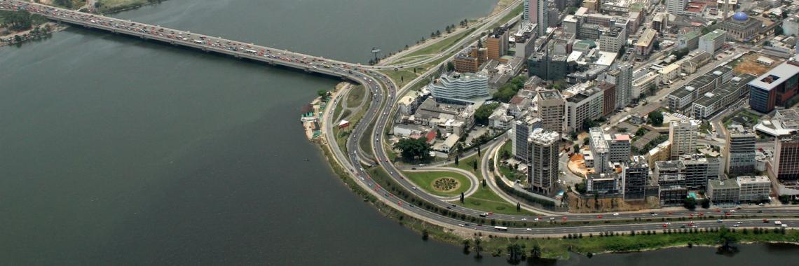 Vue d&#039;Abidjan