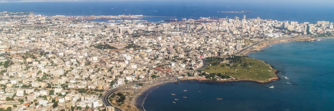 Vue de Dakar