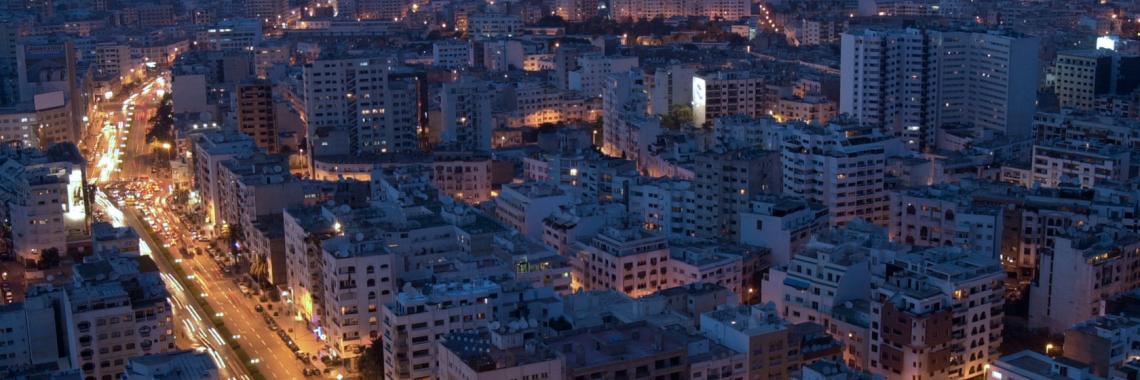 Vue de Casablanca